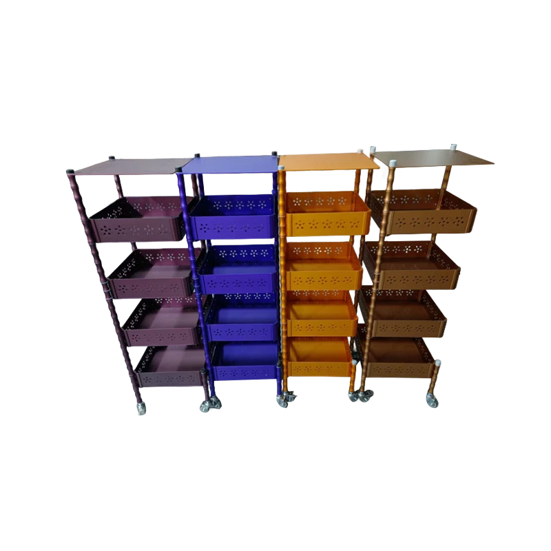 What is the rust prevention process for aluminum alloy rotating rack (four layers)?